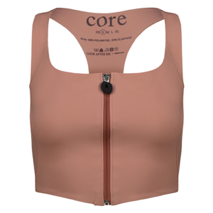 Empower Zip Bra - Cameo, XS