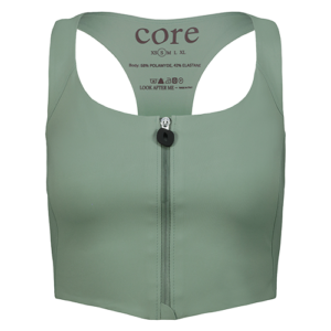 Empower Zip Bra - Iceberg Green, XS